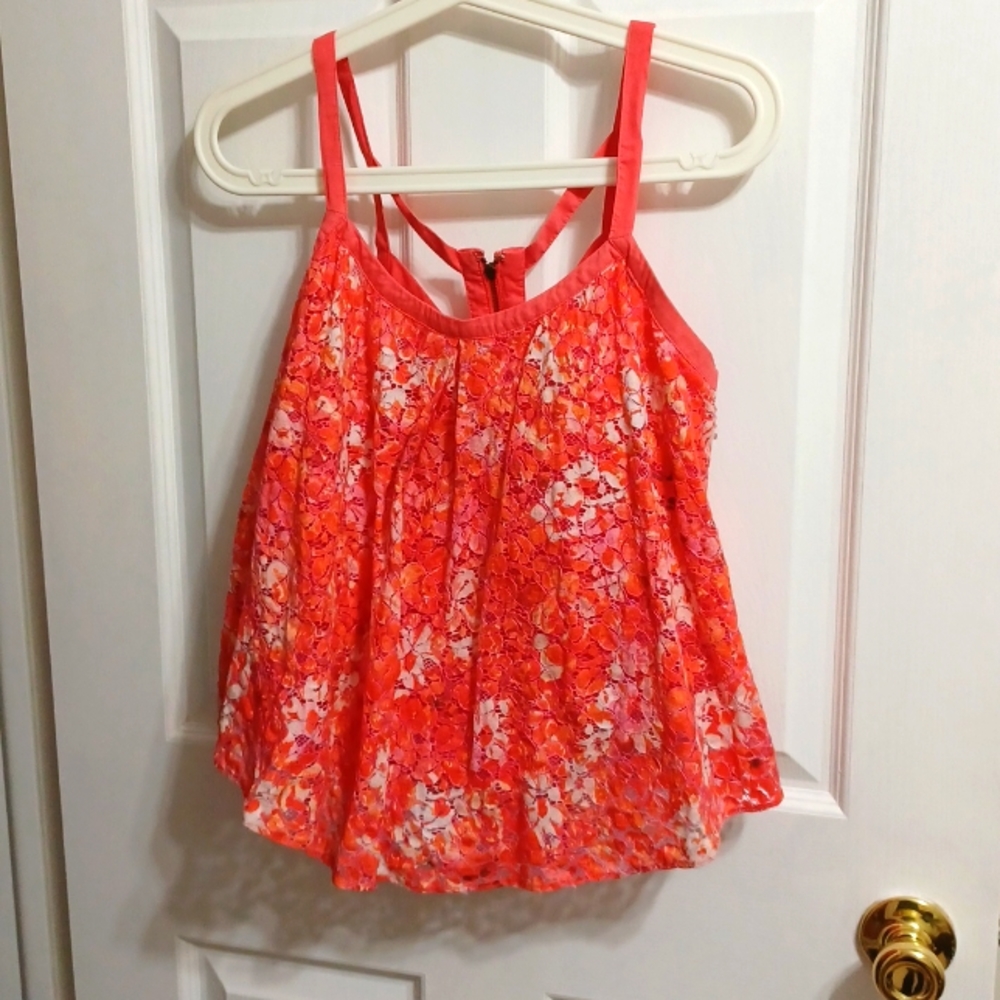 Guess floral tank top